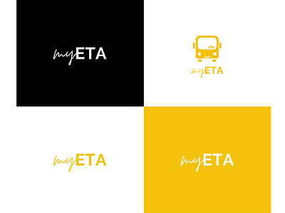 myETA Bus App Logo app design brand brand design branding bus logo logo logo design logodesign