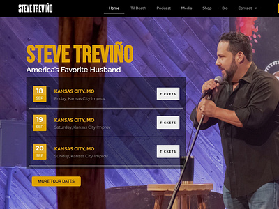 Comedian Steve Treviño