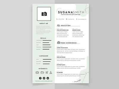 Resume cv cv design design