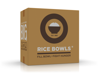 Rice Bowls (shipping box) design