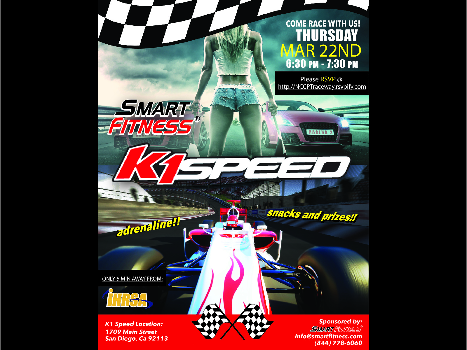 K1 Speed Flyer By Tiffany Mackney On Dribbble