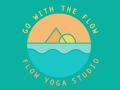 Apparel Design for Flow Yoga apparel apparel design branding print design typography
