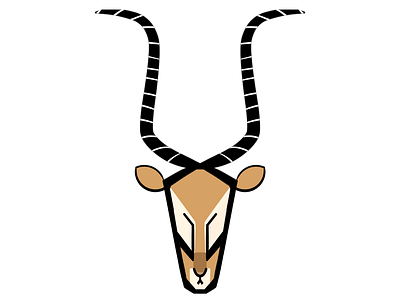 Gazelle animal design animal logo cute animal cute design cute gazelle design gazelle gazelle art gazelle logo redbubble safari design