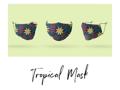Tropical Face Mask