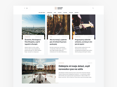 📚 article articles bw cards clean culture flat gold homepage landing page layout minimal minimalistic simple type typography ui ux web website