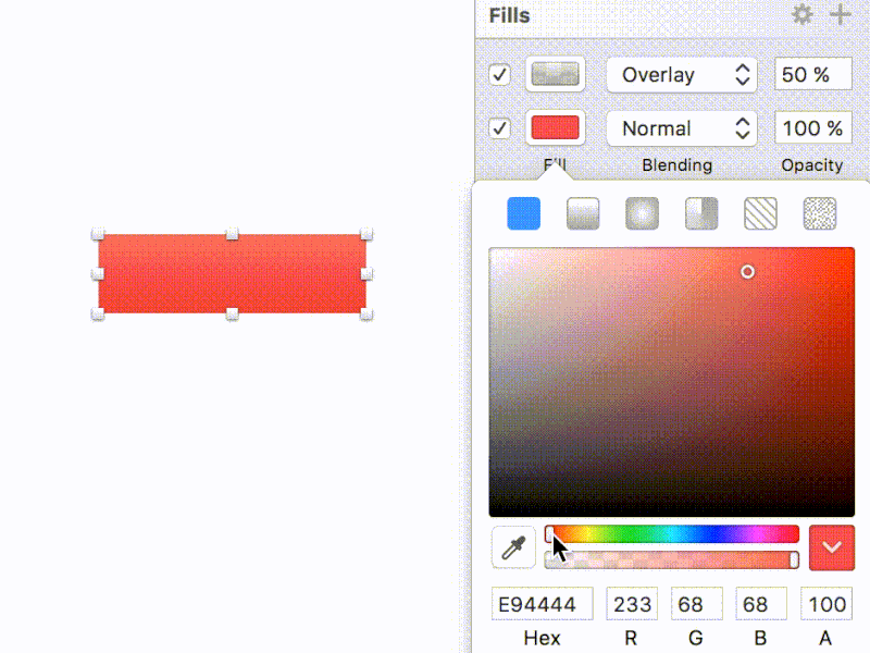 Sketch tip: Easy gradients with blend modes blend mode button gradient sketch tip