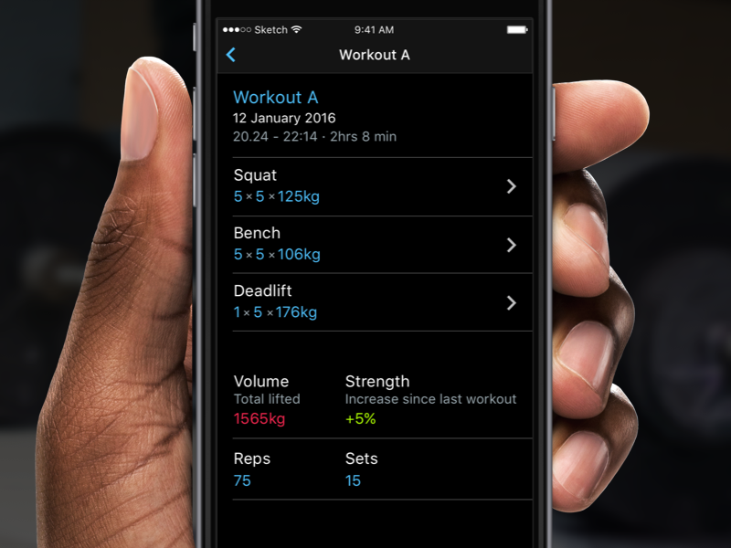 5 Day Workout Tracker App Ios for Push Pull Legs