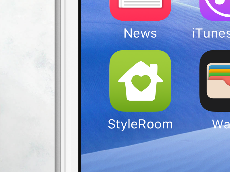 StyleRoom - Interior design app icon (wip) by Samuel Kraft ⭐️ on Dribbble