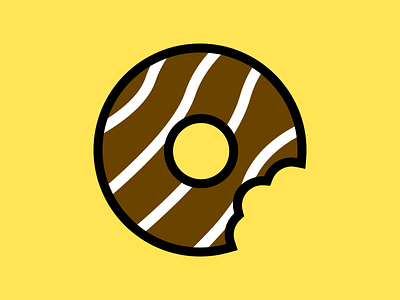 🍩 chocolate donut magnet