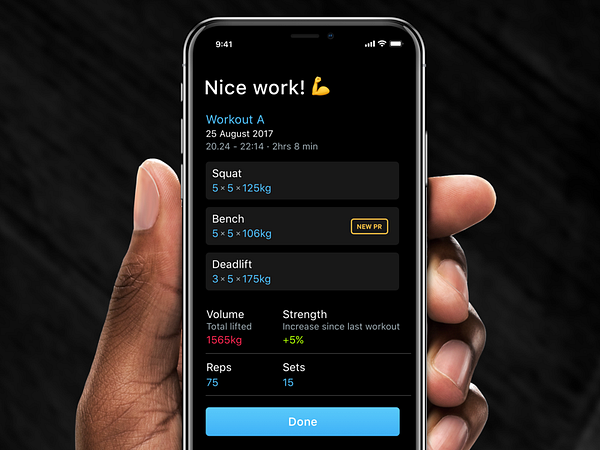Strong Workout App Designs Themes Templates And Downloadable Graphic