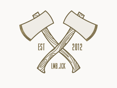 Lumberjack Logo axe illustration logo lumberjack tree wood