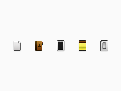 32px Icons 32 contacts icons notes paper switch tablet
