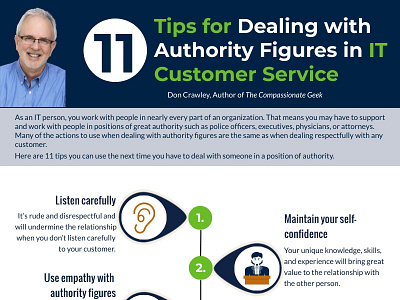 Tips For Dealing With Authority Figures In IT Customer Service customer service customer support education helpdesk itsupport training