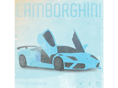 Lamborghini emilioriosdesigns graphicdesigner logodesigner