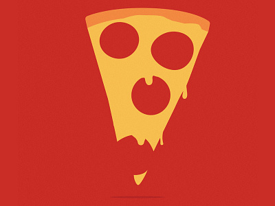 This Post Is So Cheesy camera emilioriosdesigns flat flat design food hero icon icon design line art pizza