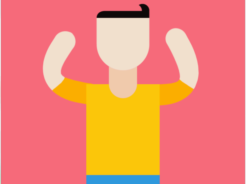 Over Here! character emilioriosdesigns gif illustration loop ma motion design motion designer movement