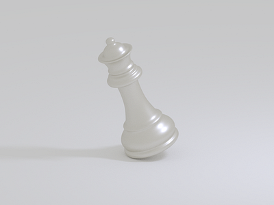 Chess Piece Render 3d 3d render animation blender chess emilioriosdesigns gif queen render video