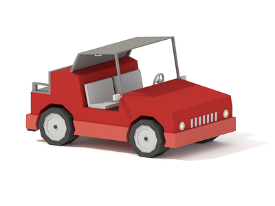 Jeep in color 3d 3d render 3d rendering blender blender render emilioriosdesigns jeep red render vehicle