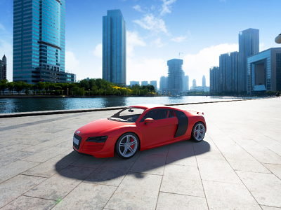 Dream car in Adobe Dimensions 3d model 3d render adobe audi car model car render dimension 3d emilioriosdesigns