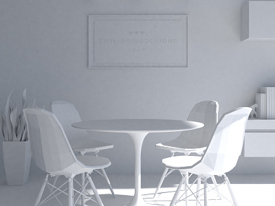 Minimal Room 3d architecture design blender emilioriosdesigns high poly interior interior design lighting living room