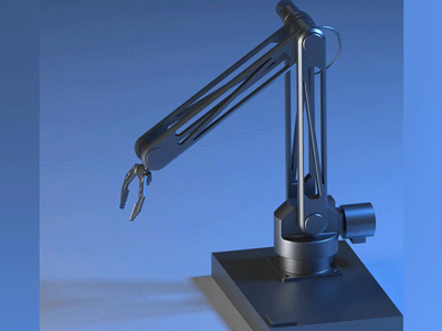 Rigging Machines 3d 3d render animation blender design emilioriosdesigns gif graphicdesigner robot