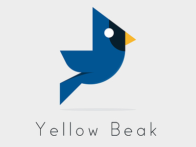 Yellow Beak Logo Design branding design emilioriosdesigns illustrator logo logo design logo designer