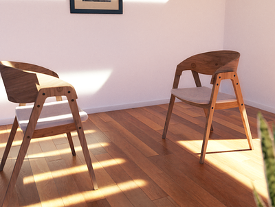 Facing Chairs 3d blender emilioriosdesigns photography photorealism photorealistic photoshop