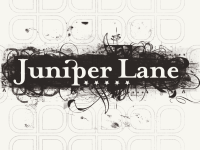 Juniper lane - demo sleeve cover band cd sleeve grunge juniper lane music sepiatone