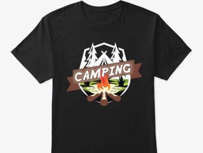 Camping T Shirt