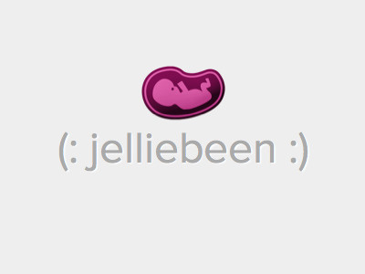 (: jelliebeen :) logo