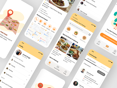 Culinary App app design