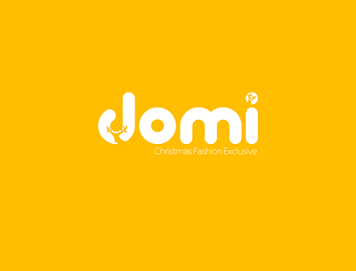 Domi Fashion Logo branding christmas concept creative creative logo design fashion fashion brand fashion design graphic design icon logo logo design logotype negative space logo vector