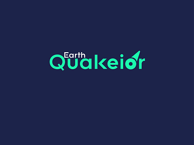 Earth Quakior Modern Logo