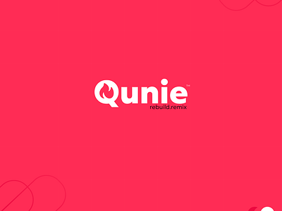 Qunie Modern Brand Logo