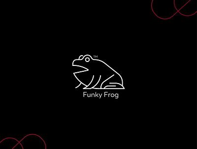 Funky frog Minimal fashion Logo branding concept daily design digital dipto fashion fashion brand frog logo icon line line logo logo logo design logotype minimal minimalist minimalist logo minimalistic modern