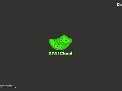 kiwi cloud logo design