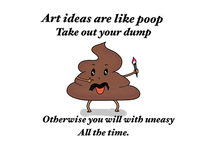 Poopy Quote doodle doodleart funny funny character funny illustration illustrations illustrator poop quote quotes