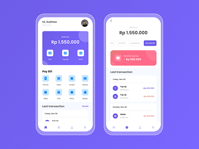 E-Wallet Apps application appmobile banking bussines card commerce data design layout mobileapp mockup transfer u ui ui designer ui mobile uiux ux wallet web