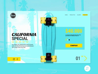Penny Board Concept concept design design web figma frontend skate skateboard skateboarding ui ux uxdesign uxui web web design webdesign