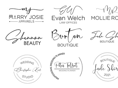 Professional Signature Logo Design brand identity branding branding design company branding creative design identity design logo minimaldesign signature logo unique