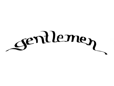 Gentlemen handtype type uncial