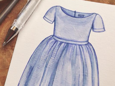 Periwinkle Dress