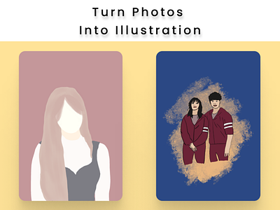 Turn Photos into illustration
