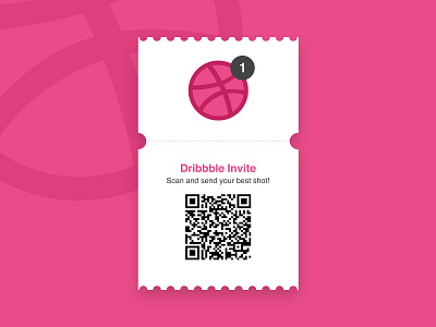 Dribbble Invite dribbble dribbble invitation dribbble invite invitation invite ticket