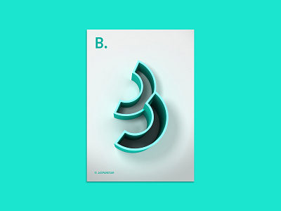 Alphabet Poster "B" - 02/26