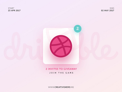 2x Dribbble Invites!