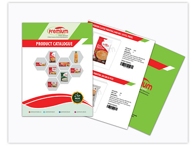 Catalogue branding graphic design product catalogue