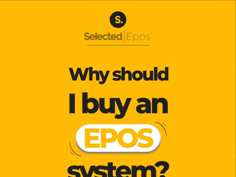 Why should I buy an EPOS system? branding design illustration vector