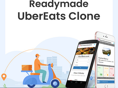 UberEats Clone Script food delivery portal development food ordering portal script