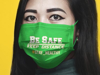 Medical Face Mask || Marketing || letter logo || Be Safe